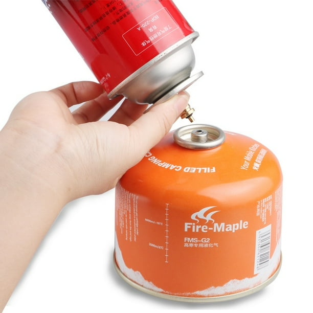 Picnic Gas Refill Adapter Hiking Camping Stove Gas Adapter Cylinder Refill I8X5